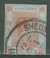 HONG KONG 1938-48: 40 FORTY CENTS From Cover, O - FREE SHIPPING ABOVE 10 EURO - Storia Postale