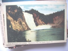 Canada Quebec Montmorency Falls - Chutes Montmorency