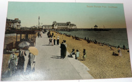 Carte Postale VALENTINE'S SERIES, Southsea, South Parade Pier, Belle Animée - Portsmouth