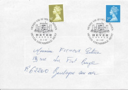 HEVER EDENBRIDGE KENT Histoire Château Henri VIII Et Ses 6 Femmes Cachet Illustré 1997 - Postmark Collection