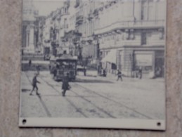 Brussel Regentschapstraat Met Oude Tram - Other & Unclassified