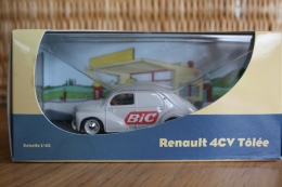 Modèle Réduit Métal + Fiche Technique - RENAULT RCV TÔLÉE BIC - Eligor - 1/43 - Publicité Bic - Eligor