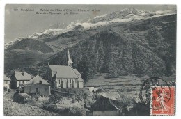 CPA - VALLEE DE L' EAU D' OLLE  ALLEMONT ET LES GRANDES ROUSSES - 38 - Circ. 1909 - Edit. Papeterie Des Alpes, E. Robert - Allemont