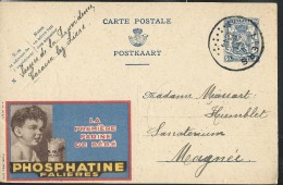 Publibel Obl. N° 570 ( Phosphatine Falières Farine Pour Bébé)  Liers  27/06/1944 - Publibels