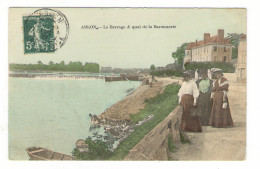 VAL  DE  MARNE  /  ABLON  /  LE  BARRAGE  &  QUAI  DE  LA  BARONNERIE  ( Avec 3 Baronnes Endimanchées ! ) - Ablon Sur Seine