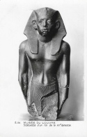 Musée Du Louvre - Statues égyptiennes: Sepa, Roi, Tête Masculine, Sarcoplage - Lot De 4 Cartes Non Circulées - Sculture