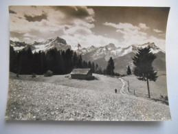 CPSM "Charme Et Splendeurs De Villars - Les Alpes Vaudoises" - Villars-les-Moines