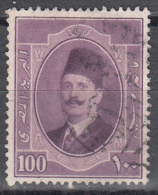 Egypt   Scott No. 101   Used   Year  1923 - Usados