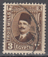 Egypt   Scott No. 130     Used      Year  1927 - Oblitérés