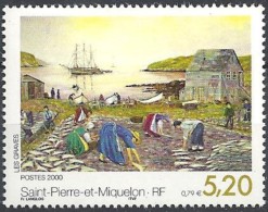 2000 Saint Pierre Et Miquelon N° 709 Nf** . Les Graves . - Unused Stamps