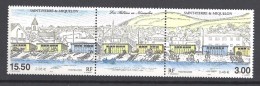 2000 Saint Pierre Et Miquelon N° 724 Et 725 Nf** . Tryptique . Les Salines En Novembre - Unused Stamps