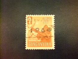 TANGANYIKA INDEPENDENT REPUBLIC 1961 ETAT INDÉPENDANT Yvert Nº 43 º FU -  SG Nº 111 º FU - Tanganyika (...-1932)
