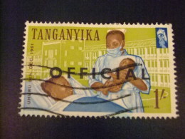 TANGANYIKA INDEPENDENT REPUBLIC 1961 ETAT INDÉPENDANT Yvert Nº 7 º FU -  SG Nº 7 º FU Service  - Off - Tanganyika (...-1932)