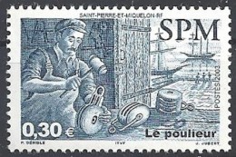 2003  Saint Pierre Et Miquelon N° 795  Nf**  . Le Poulieur . - Ongebruikt