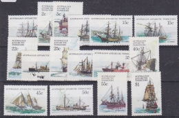 AAT 1979 Definitives / Ships 16v ** Mnh (27779) - Ungebraucht