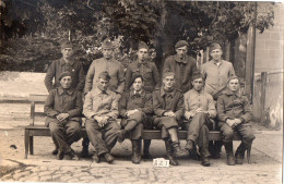 STALAG IX ? - PHOTOGRAPHE L. WESSNER - PHOTO N° 821 - GROUPE DE PRISONNIERS FRANCAIS ? - WW2 - Guerre 1939-45