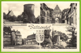 SALZWEDEL - Mehrbildkarte Echt Foto - Salzwedel