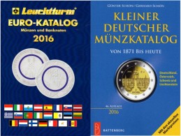 2016 Schön Kleiner Deutschland+Leuchturm EURO-Münzkatalog Neu 27€ Coin D 3.Reich Saar Memel Danzig SBZ DDR AM BRD EUROPA - Non-classés