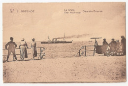 Belgique - Flandre Occidentale - Ostende - Oostende - La Malle Ligne Douvres The Mail Boat Bateau - Oostende