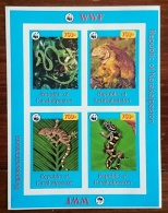 RUSSIE - Ex URSS Reptiles, Serpents, Bloc Feuillet. 4 Valeurs Emis En 1999. Neufs Sans Charniere. MNH - Serpents