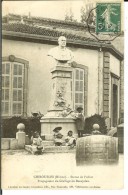 CPA  CHIROUBLES, Statue De Pulliat, Propagateur Du Greffage En Beaujolais  12812 - Chiroubles