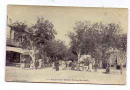 ALGERIE - SAIDA, Avenue Gambetta, 1908 - Saida