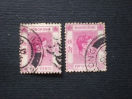 HONG KONG 1938 King George VI - Ordinary Paper - Usados