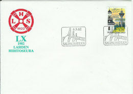 Finland 4.3.1982 Lathi LX 1982 Lahden Hiihtoseura   Cover With Special Cancellation - Maximum Cards & Covers