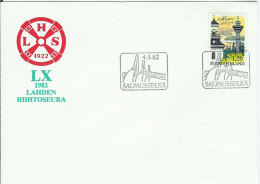 Finland 4.3.1982 Lathi LX 1982 Lahden Hiihtoseura   Cover With Special Cancellation - Cartes-maximum (CM)