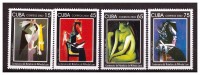 2002  Wilfredo Lam Paintings 4 Values Set   MNH - Unused Stamps