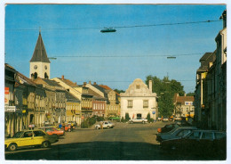 AK 3950 Gmünd Stadtplatz Rathaus Autos Foto Kainz Niederösterreich Waldviertel Österreich Ansichtskarte Picture Postcard - Gmünd