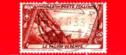 ITALIA - Regno - Usato - 1932 - Decennale Della Marcia Su Roma - Opere Di Bonifica - 60 C. - Oblitérés
