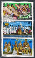 Wallis Et Futuna 1978 Serie N. 221-223 MNH Catalogo € 11,60 - Unused Stamps