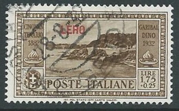1932 EGEO LERO USATO GARIBALDI 1,75 LIRE - U26-10 - Egée (Lero)