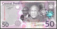 LESOTHO  : 50 Maloti - 2010 - Lesoto