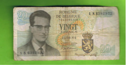 20 Frank, Koninkrijk België, 15.06.64 Goede Staat - Altri & Non Classificati