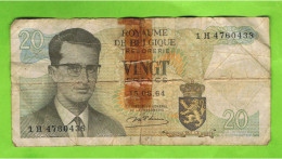 20 Frank, Koninkrijk België, 15.06.64 , Met Plakband - Autres & Non Classés