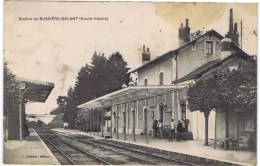 Cpa  STATION DE BUSSIER GALANT - Bussiere Poitevine