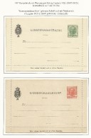 DANEMARK - 1907 - MICHEL Nr. K24+25 - 2 CARTES-LETTRE ENTIER POSTAL NEUVES - Enteros Postales