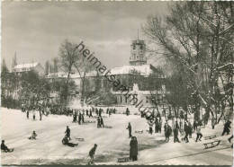 Berlin-Schöneberg - Stadtpark Mit Rathaus Im Winter - Foto-AK Großformat - Verlag Kunst Und Bild Berlin - Schoeneberg