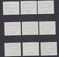 Luxemburg 1983 FRAMA - ATM 3 Sets (P2505,6,7) ** Mnh (27802) - Frankeervignetten