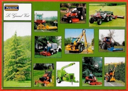 CPM Pub Publicité 78 GARGENVILLE Yvelines - "POLYVERT Le Grand Vert" * Motoculture Tracteur Tondeuses Jardinage - Gargenville