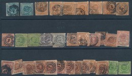 O Dánia Klasszikus Tétel, 33 Db Bélyeg Jobbakkal / Denmark Classic, 33 Stamps With Better Ones - Other & Unclassified