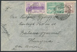 1939 Légi Levél Balassagyarmatra / Airmail Cover To Hungary - Other & Unclassified