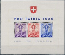 ** 1936 Pro Patria Blokk / Block Mi 2 - Other & Unclassified