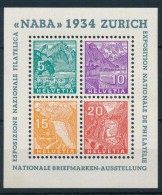 ** 1934 NABA Blokk Mi 1 - Other & Unclassified