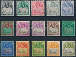 ** * 1923 Forgalmi Sor Záróérték Nélkül Mi 64-78 - Other & Unclassified