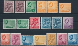 ** 1938 VI. György Sor Szín és Típus Változatokkal (31 Db Bélyeg / Stamps)... - Other & Unclassified