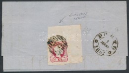 1862 Levél 25Reis ívsarki Bélyeggel Bérmentesítve / Cover Franked With 25Reis... - Other & Unclassified