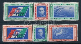 ** 1933 Róma-Chicago Repülés BISE Mi 445-446 (Mi EUR 500,-) - Other & Unclassified